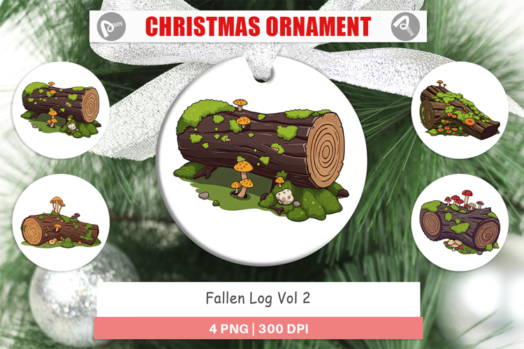 Ornament Fallen Log