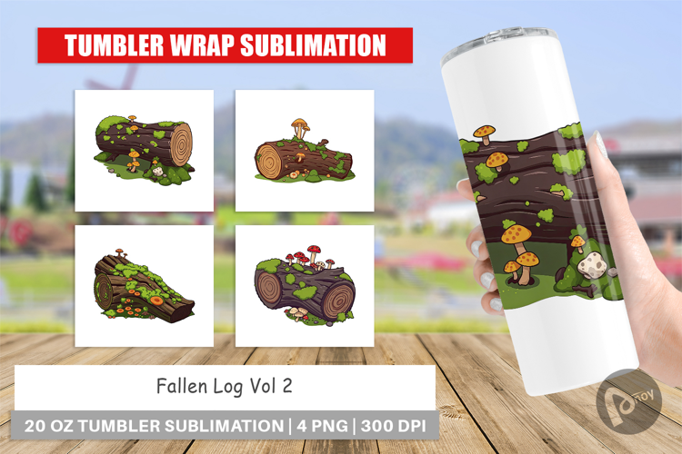 Tumbler Fallen Log