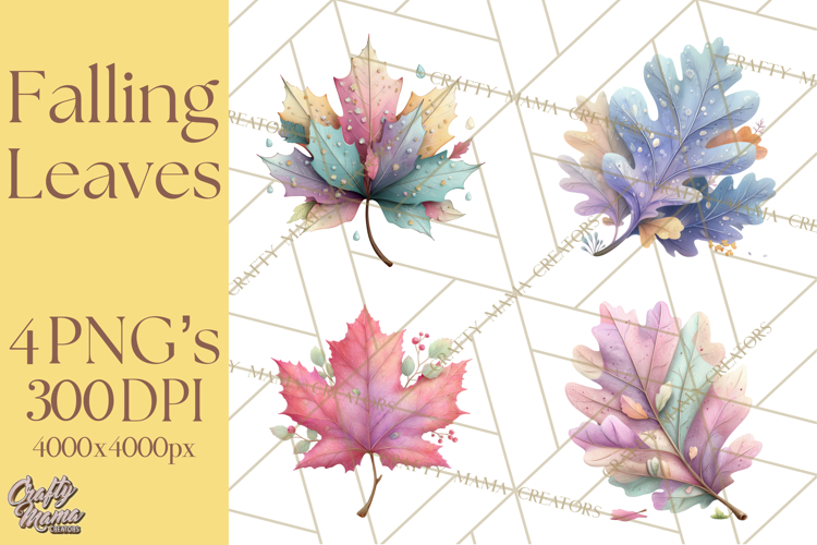 Falling Leaves Clipart PNG Autumn Clip Art, Fall Clipart Png