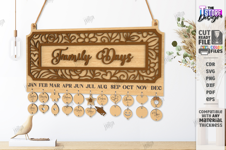 Family Birthdays Calendar|Birthday Reminder|Family Events