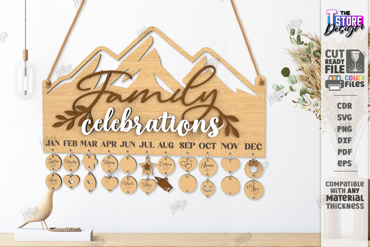 Family Birthdays Calendar|Birthday Reminder|Family Events
