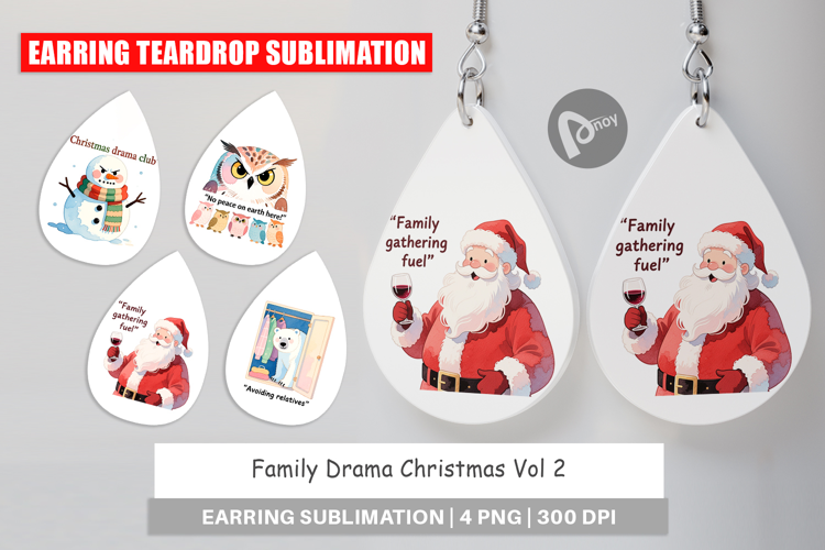 Earring Family Drama Christmas Quotes