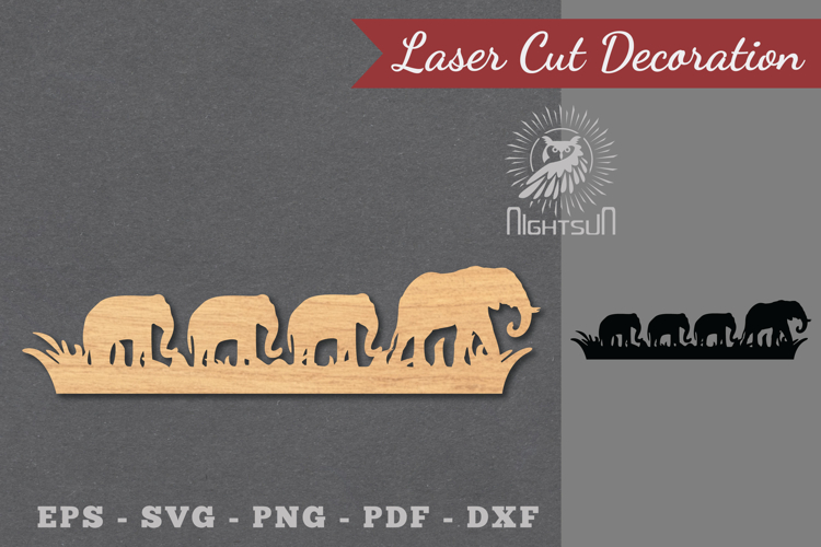 Elephant Silhouette Image 22
