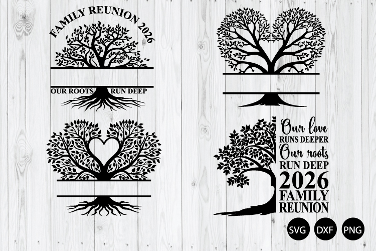 Family Tree SVG, Family Tree Reunion SVG, Tree SVG