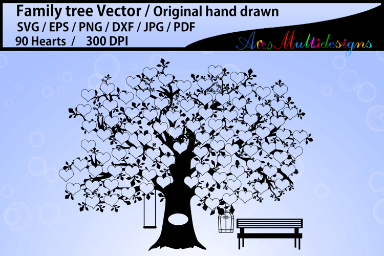 90 Heart Family tree