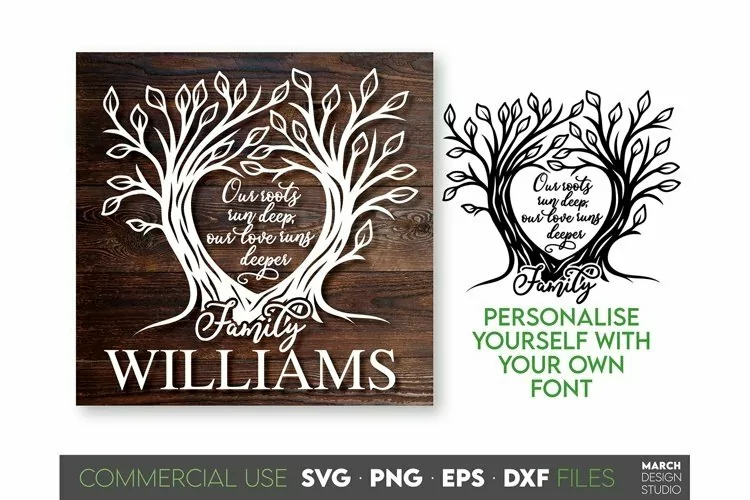 Family Tree SVG | Family Reunion SVG | Tree of life