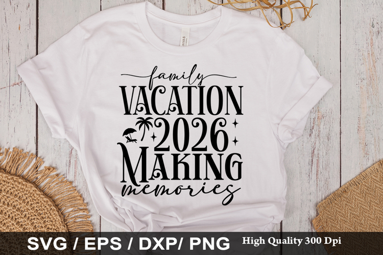 Family Vacation Svg Image 24