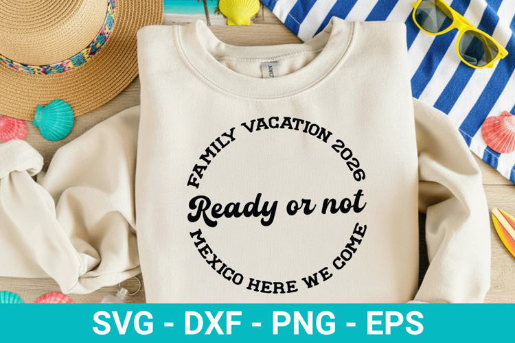 Family Vacation 2026 - Family Vacation SVG Design