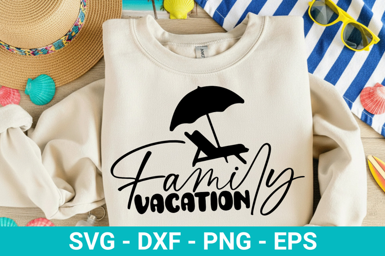 Family Vacation - Family Vacation SVG Design