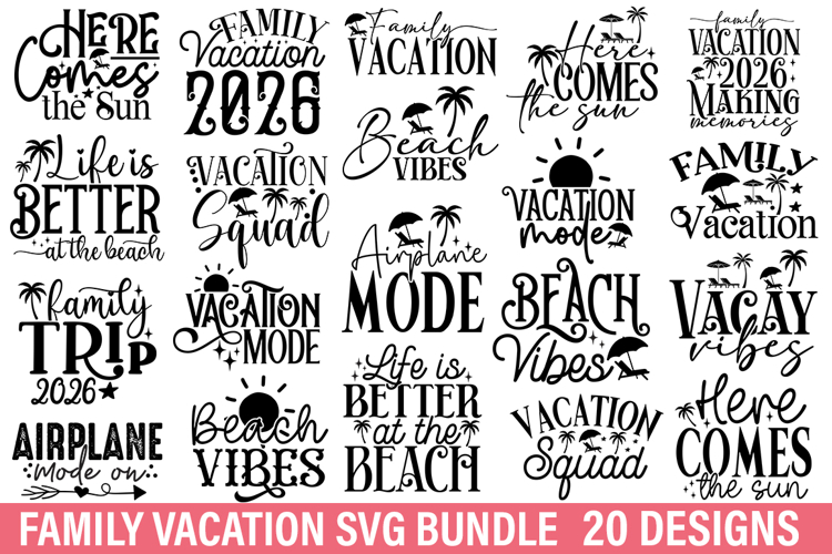 Family Vacation Svg Image 7