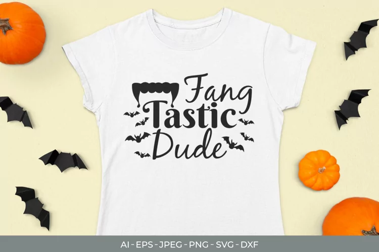 Fang Tastic Dude SVG