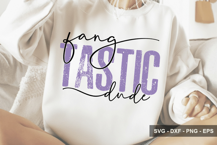 Fang Tastic Dude - Halloween Design