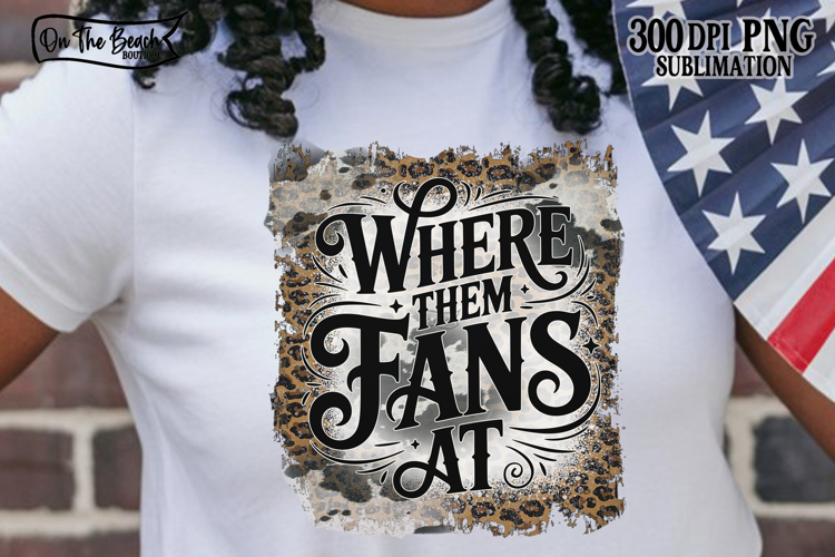 Where Them Fans At PNG Cowgirl Leopard Linedance Boots