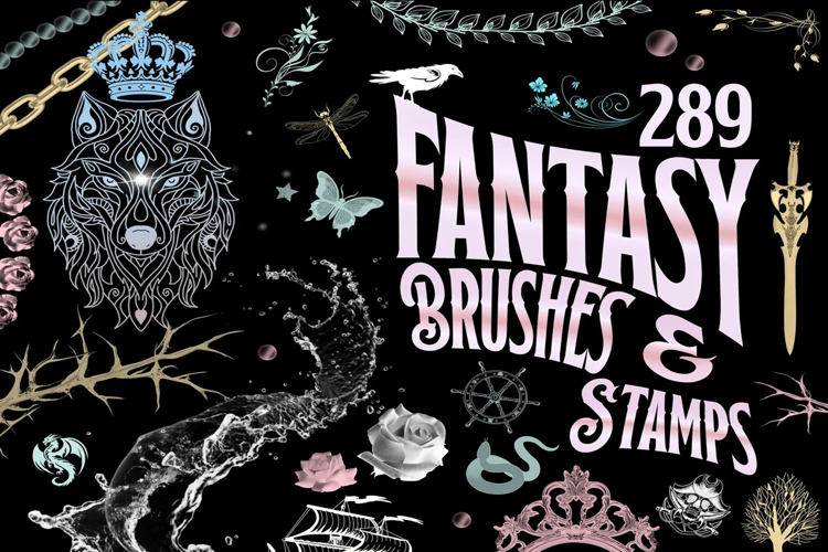Procreate Fantasy Brushset