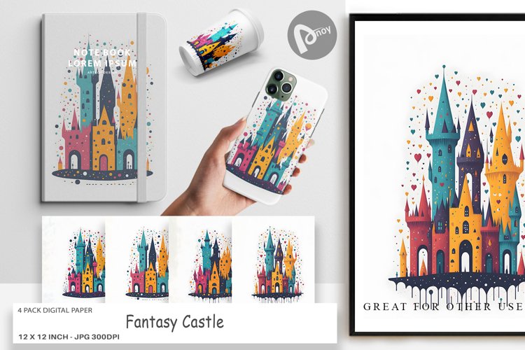 Castle Clipart Image 16