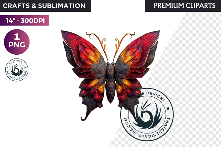 Butterfly Clipart Image 12