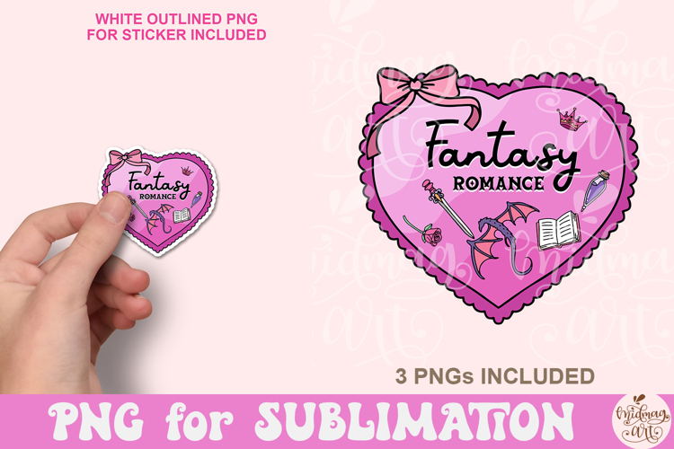Fantasy Romance Heart Frame PNG