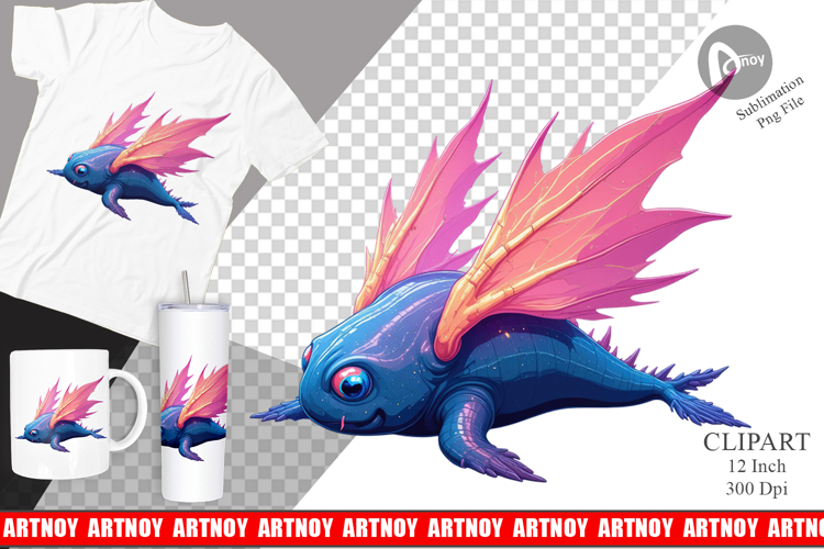 Sea Creatures Clipart Image 4