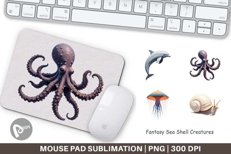 Sea Creatures Clipart Image 19