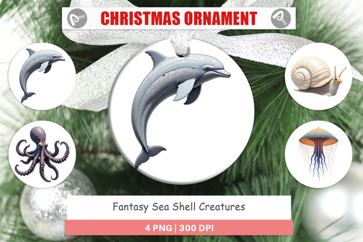 Sea Creatures Clipart Image 15