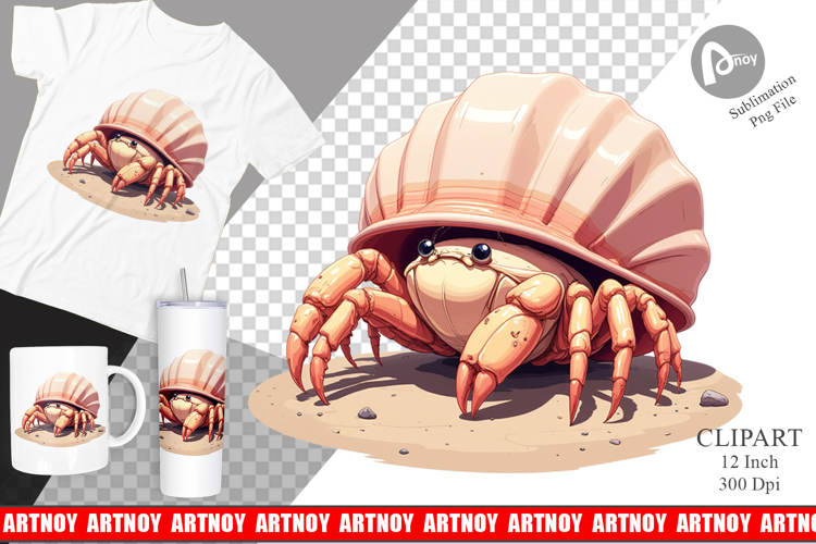 Sea Creatures Clipart Image 3