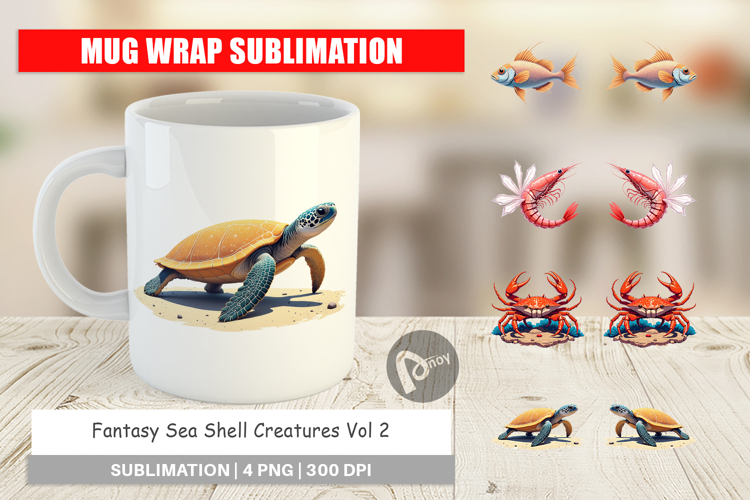 Sea Creatures Clipart Image 16