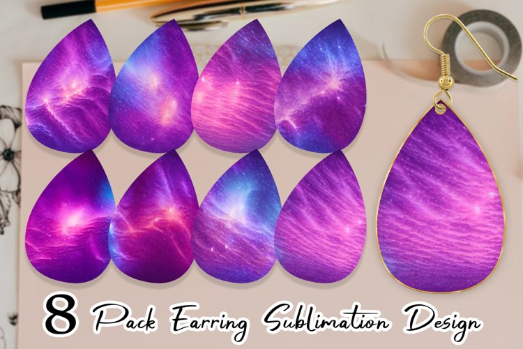 Sublimation Earring Designs Image 3