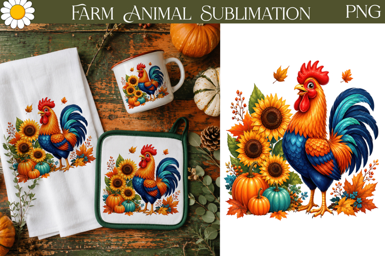 Rooster Illustration Image 11