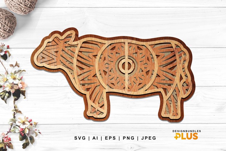 Cow Print Clipart Image 14