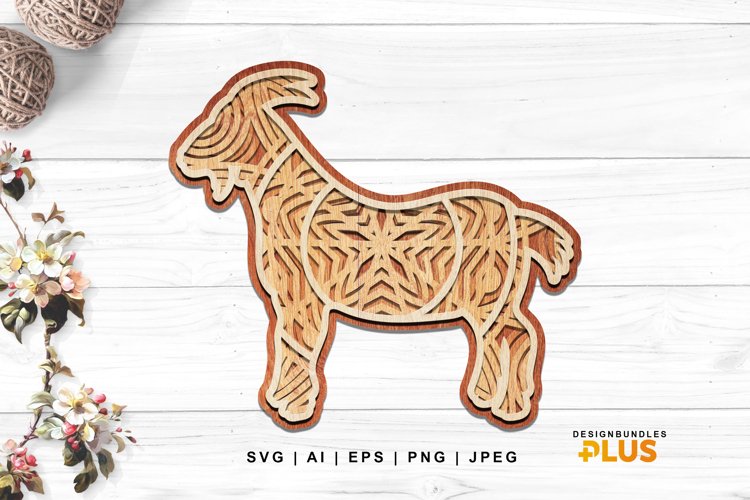 Goat Svg Image 7