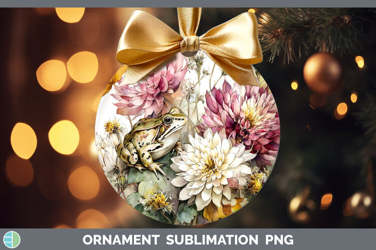 GorgeousFarm Autumn Floral Ornament design.