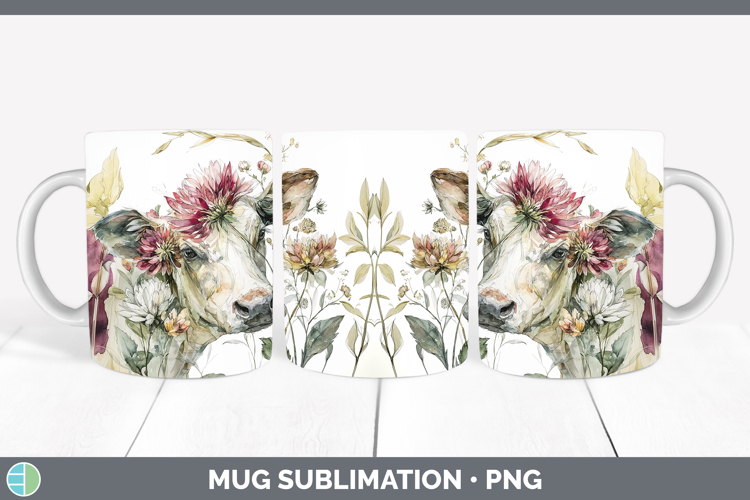 Cow Sublimation Designs Image 12