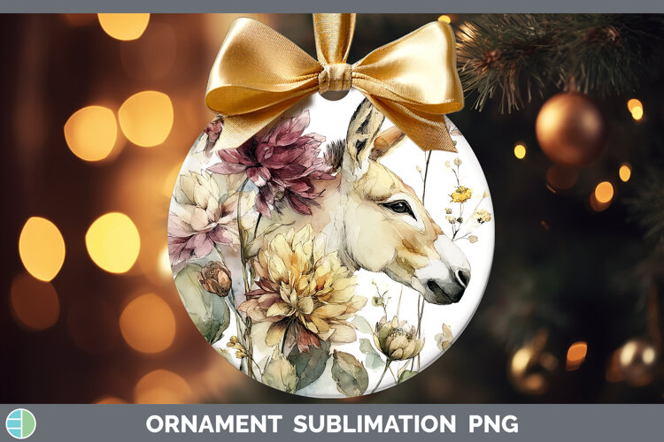 GorgeousFarm Autumn Floral Ornament design.
