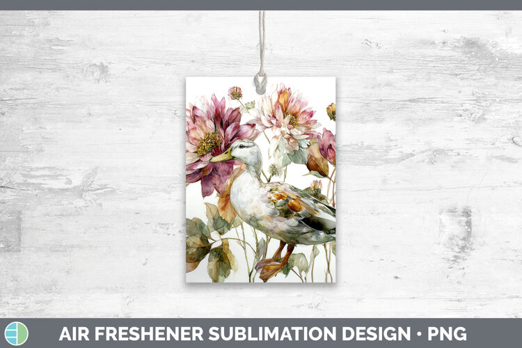 GorgeousFarm Autumn Floral Air Freshener design.