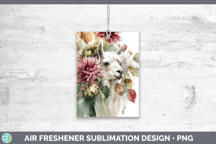 GorgeousFarm Autumn Floral Air Freshener design.