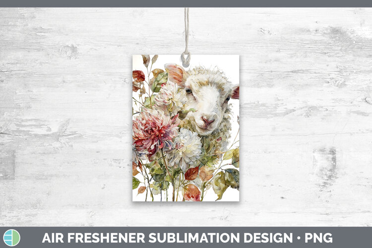 GorgeousFarm Autumn Floral Air Freshener design.