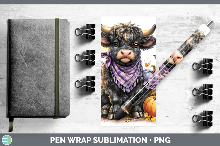 Farm Bandana Halloween Bull Pen Wrap Sublimation Pen Designs