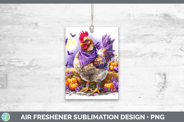 GorgeousFarm Bandana Halloween Air Freshener design.