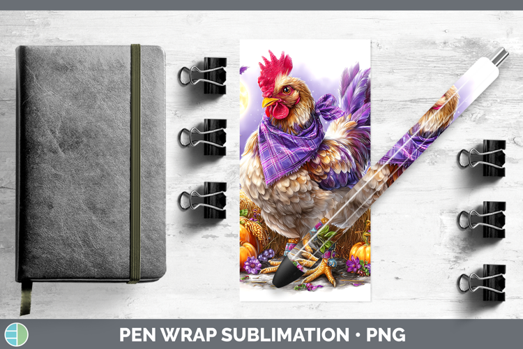 Farm Bandana Halloween Chicken Pen Wrap Sublimation Pen Desi
