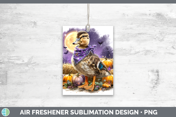 Farm Bandana Halloween Duck Air Freshener Sublimation Car Fr