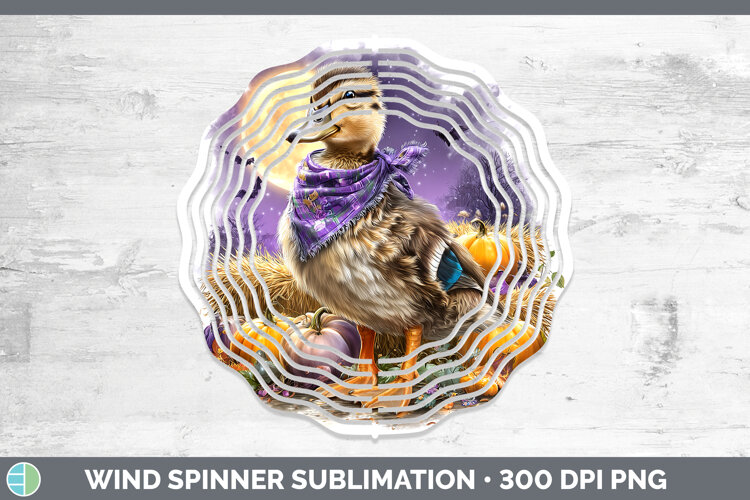 GorgeousFarm Bandana Halloween Wind Spinner design.