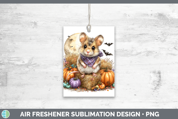 Farm Bandana Halloween Mouse Air Freshener Sublimation Car F