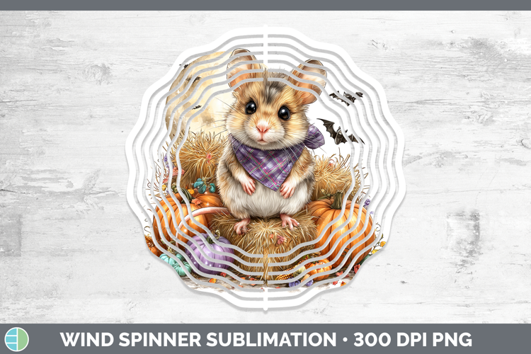 Farm Bandana Halloween Mouse Wind Spinner Sublimation Spinne