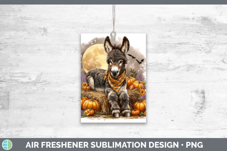 Farm Bandana Halloween Mule Air Freshener Sublimation Car Fr