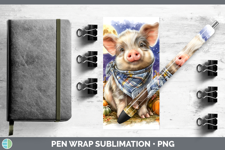 Farm Bandana Halloween Pig Pen Wrap Sublimation Pen Designs
