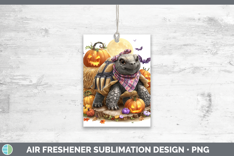 Farm Bandana Halloween Tortoise Air Freshener Sublimation Ca