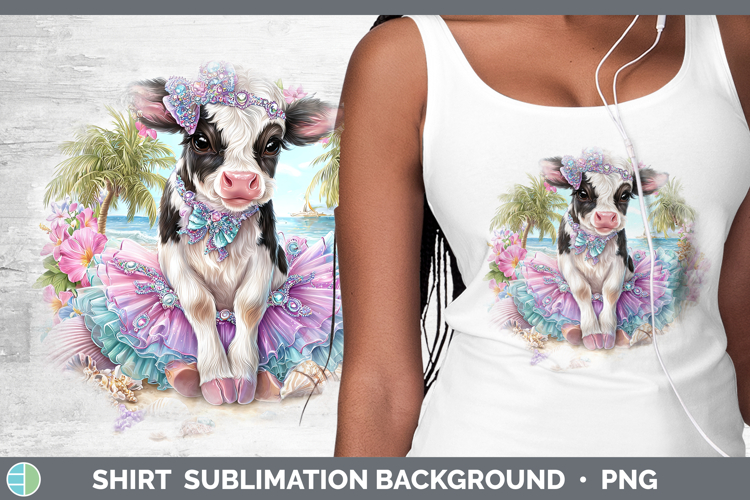 Cow Sublimation Designs Image 6