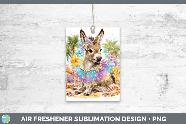 Mule Air Freshener Farm Beach Sublimation Car Freshener Desi