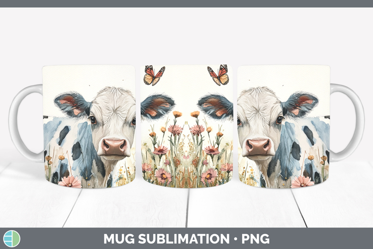 Cow Sublimation Designs Image 22