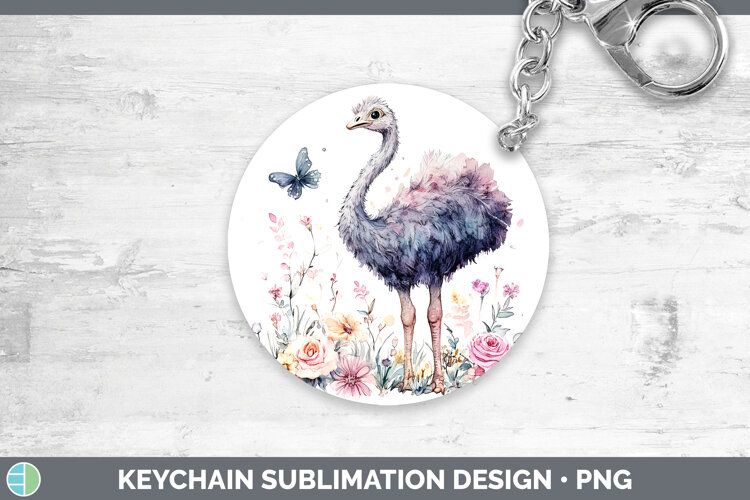 GorgeousFarm Butterflies Keychain design.